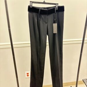 DOLCE & GABBANA Wool and Velvet Pants. NWT